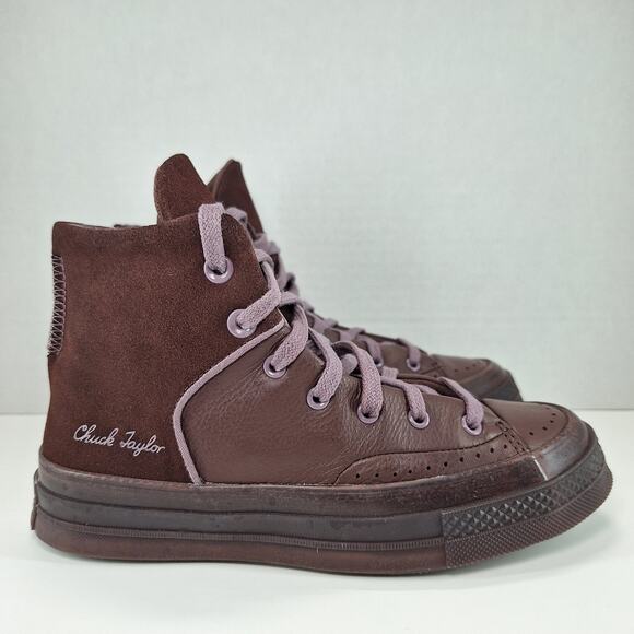 Converse Chuck 70 Marquis Leather High Eternal Earth A05619C Men's 5/Women's 7 - Picture 2 of 12